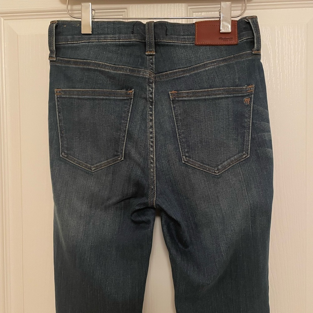 MADEWELL High Riser Skinny Jean in Atlantic - Picture 10 of 11
